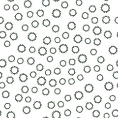 Gears mechanism concept background.  Industrial technology background. Seamless Vector texture EPS 10