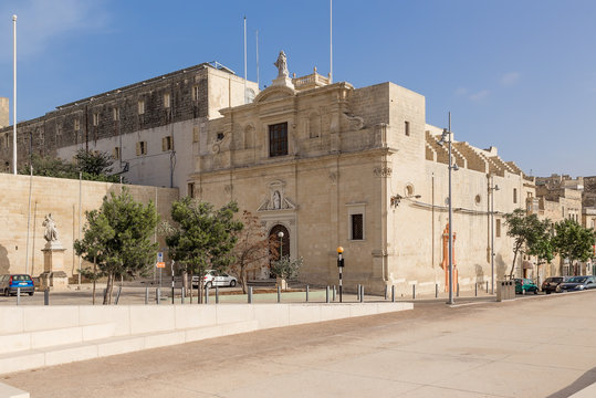 Bormla (Kospicua), Malta. Church of St. Theresa