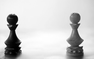chess piece pawn on board