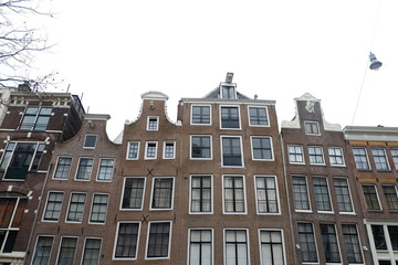 Amsterdam streets buildings