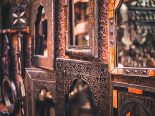 Old Mirrors on a Market