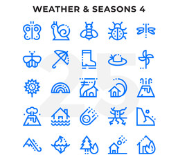 Dashed Outline Icons Pack for UI. Pixel perfect thin line vector icon set for web design and website application.