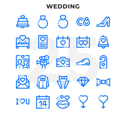 Dashed Outline Icons Pack for UI. Pixel perfect thin line vector icon set for web design and website application.