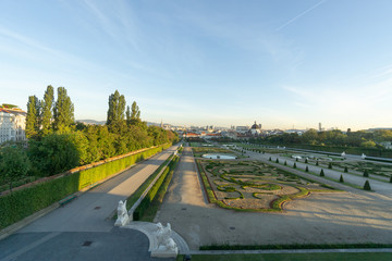Schloss Belvedere Wien, Canaletto Bick