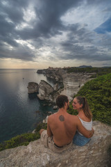 Amore alle Falesie di bonifacio