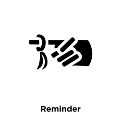 Obraz premium reminder icon