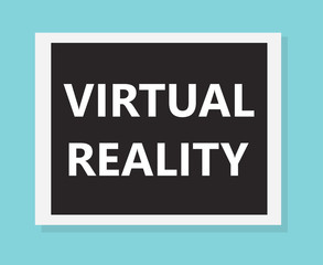 virtual reality concept- vector illustration