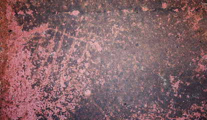 The texture is metallic. Industrial background from an old rusty