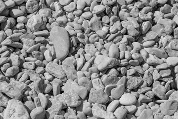 pebbles on the beach
