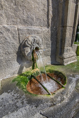 Fuente de las Burgas, agua termal y medicinal de Orense 
