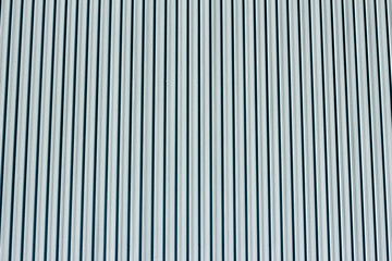 Obraz premium Stripped blue metal wall