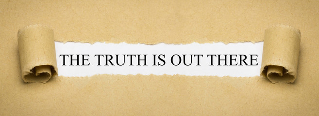 The truth is out there