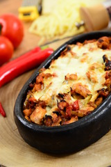 chicken and vegetable casserole