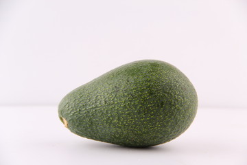 avocado isolated on white background