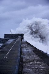massive wave. porthcawl