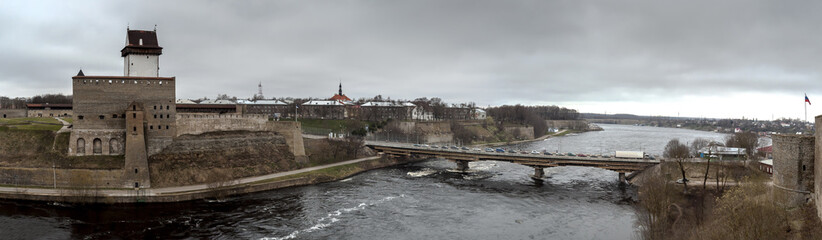 Border river Narva