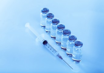 Syringe with Vials