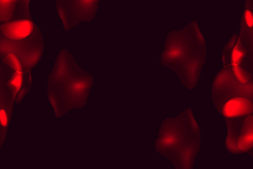 Modern Abstract colorful Fluid shapes composition for poster design. Minimal brigth cover for flyer, cover, brochure