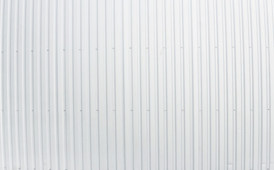 Metal white sheet for industrial building and construction. Roof sheet metal or corrugated roofs of factory building or warehouse.