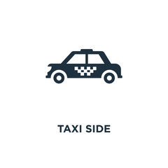 taxi side icon