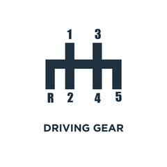 driving gear controls icon