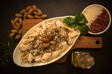 Arabian food Moroccan rice