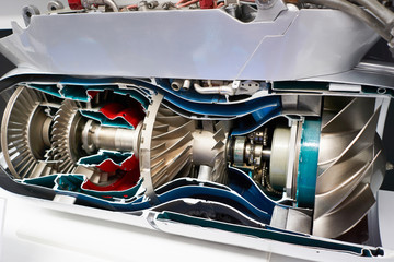 Turbojet engine for aviation tactical missiles