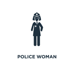 police woman icon