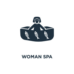 woman spa icon