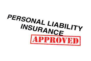 Fototapeta na wymiar Personal Liability Insurance