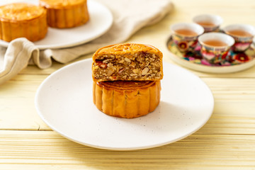 Chinese moon cake for Chinese mid-autumn festival