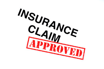 Fototapeta premium Insurance Claim Approved