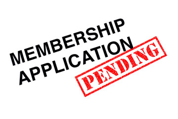 Membership Application Pending