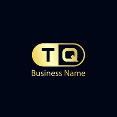 Initial Letter TQ Logo Template Design