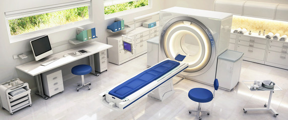 Modern mri room