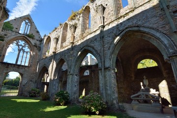 Architecture de l'abbaye de Beauport en Bretagne