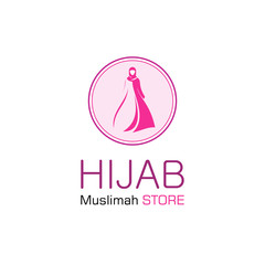 Moslem Wear Logo, Hijab Icon