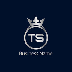 Initial Letter TS Logo Template Design