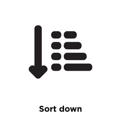 sort down icon