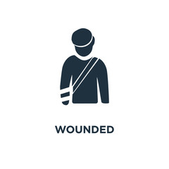 wounded icon
