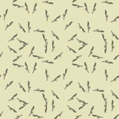 UFO military camouflage seamless pattern in different shades of green color