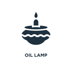 oil lamp icon