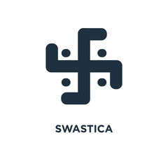Fototapeta premium swastica icon