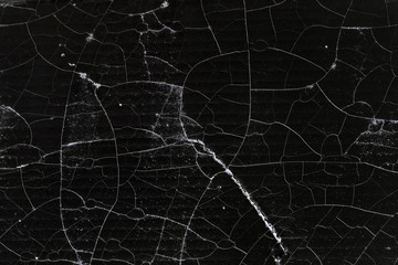 Crack texture of white leather, abstract background.