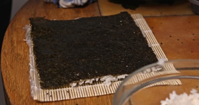 Home made sushi