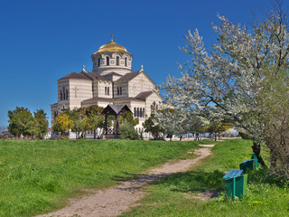 Khersones churh in Sebastopol Russia