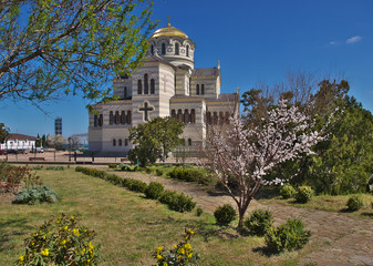 Khersones churh in Sebastopol Russia