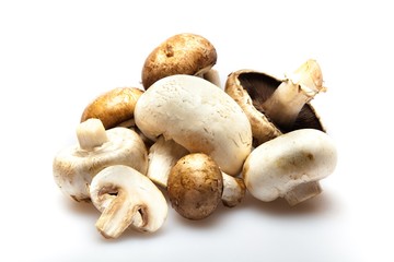 Champignons Mushrooms and Crimini Mushrooms