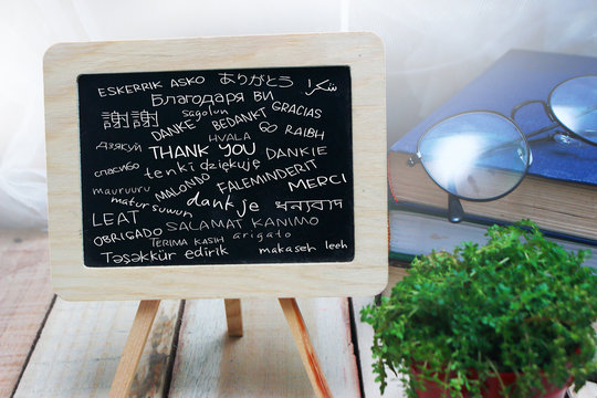 Thank You, Motivational Words Quotes Concept