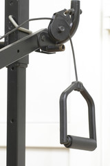 Interior of a fitness hall